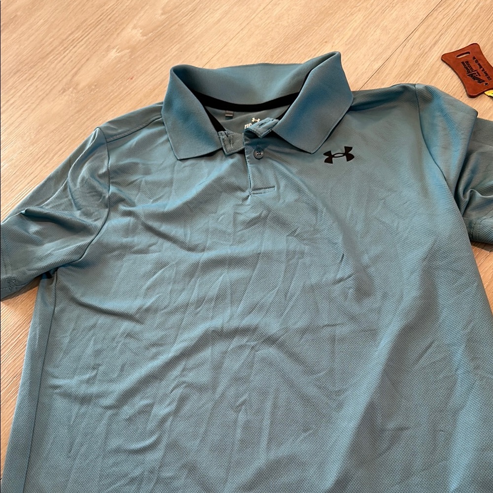 Under Armour Blue Performance Polo Shirt